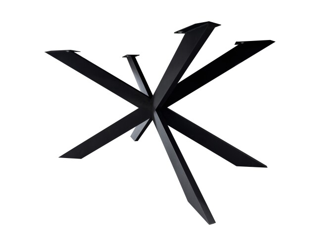 Tischgestell >TI-0670< in schwarz, Metall - 94x75x15cm (BxHxT)