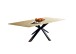 Tischgestell >TI-0670< in schwarz, Metall - 94x75x15cm (BxHxT)