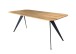 Tischgestell >TI-0670< in schwarz , Metall - 67x75x15cm (BxHxT)