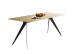 Tischgestell >TI-0670< in schwarz , Metall - 67x75x15cm (BxHxT)