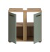 Waschbeckenunterschrank >Blake< in Artisan Eiche Nachbildung/Salbei