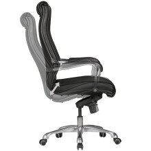 Chefsessel >BIGBOSS< in Schwarz - 61x126x60cm (BxHxT)