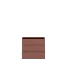 Kommode >ALICE SPRINGS< in Terrakottafarbig - 94,8x83,1x41,5cm (BxHxT)