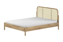 Bettgestell >Olive< Liegefläche 160x200cm, in Natur - 168,5x100x208,5 (BxHxT)