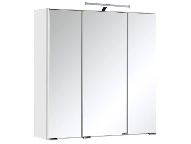 Spiegelschrank in weiß - 60x66x20cm (BxHxT)
