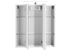 Spiegelschrank in weiß - 60x66x20cm (BxHxT)