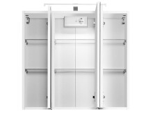 Spiegelschrank in weiß - 70x66x20cm (BxHxT)