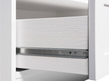 Kleiderschrank >Landsted< in Weiß - 120x200x51cm (BxHxT)