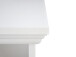 Nachttisch >Landsted< in Weiß - 50x50x35cm (BxHxT)