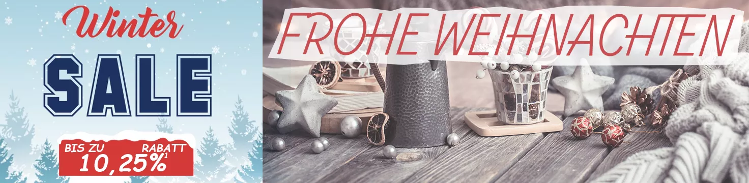 Winter Sale Frohe Weihnachten 2025