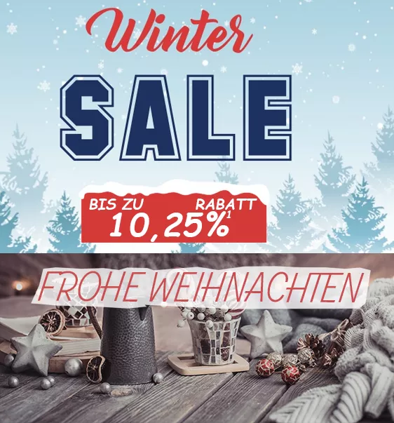 Winter Sale Frohe Weihnachten 2025 – mobil